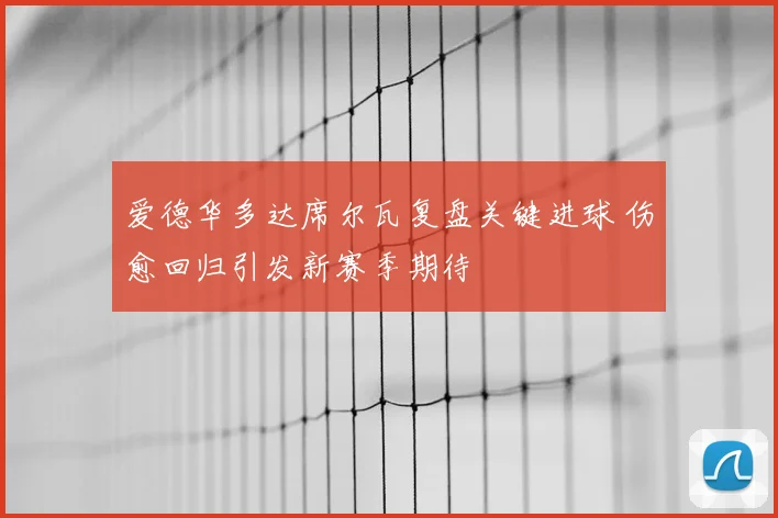 爱德华多达席尔瓦复盘关键进球 伤愈回归引发新赛季期待